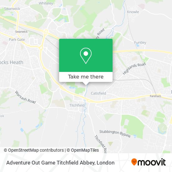Adventure Out Game Titchfield Abbey map