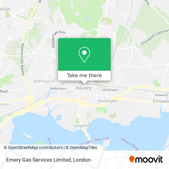 Emery Gas Services Limited map