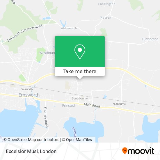 Excelsior Musi map