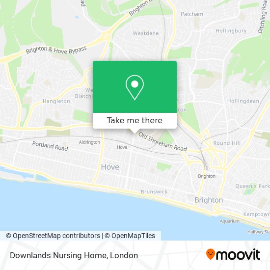 Downlands Nursing Home map