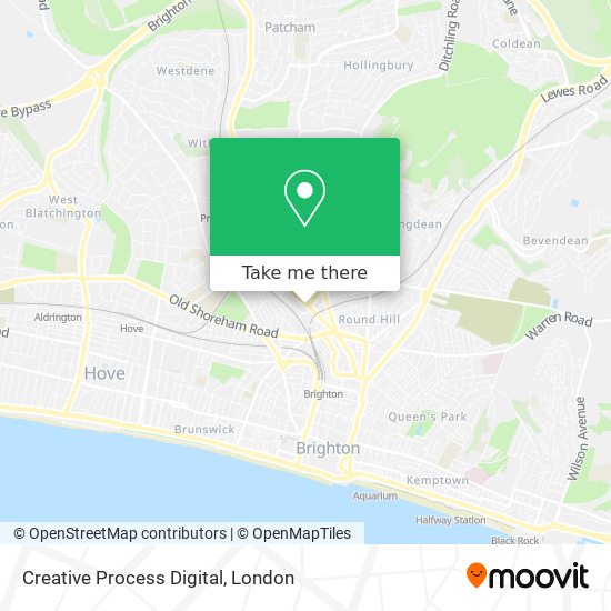 Creative Process Digital map