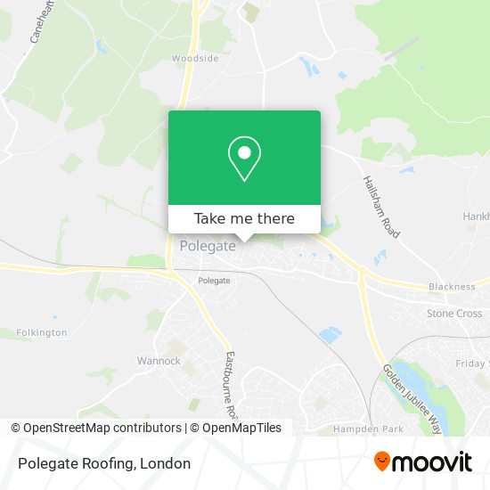 Polegate Roofing map