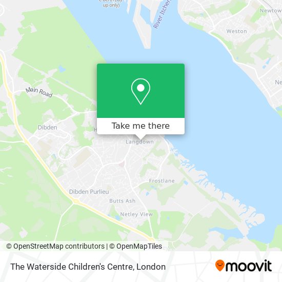 The Waterside Children's Centre map