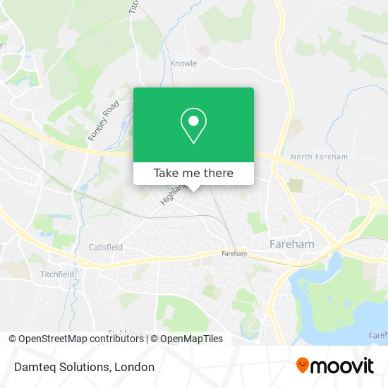 Damteq Solutions map