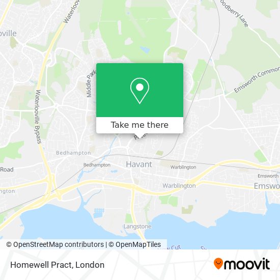 Homewell Pract map