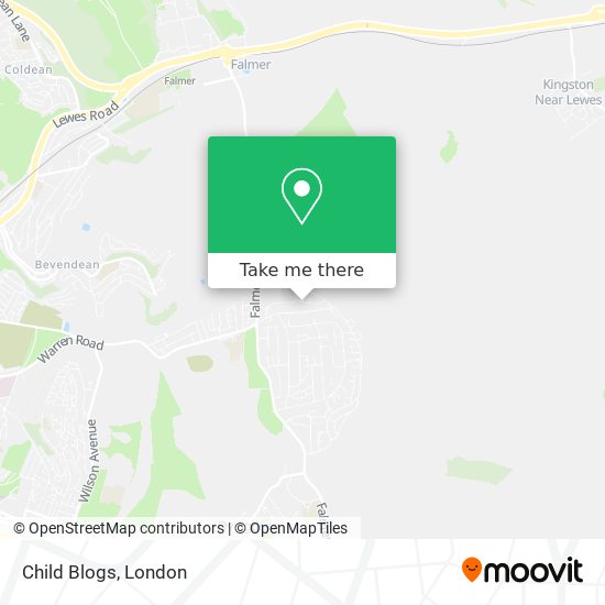 Child Blogs map