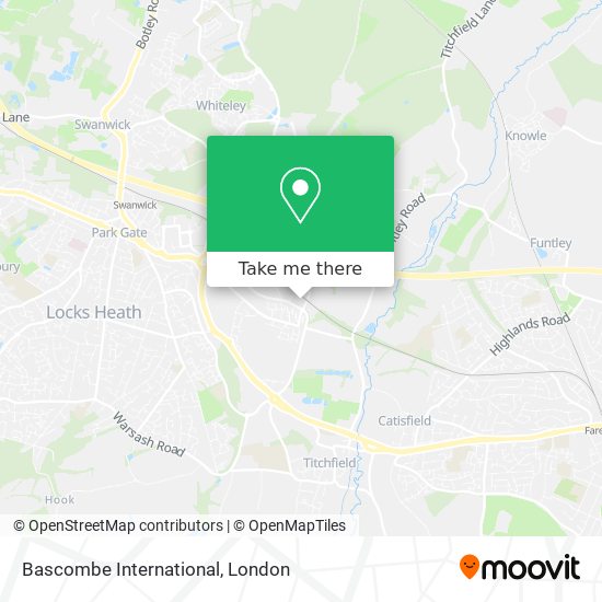 Bascombe International map