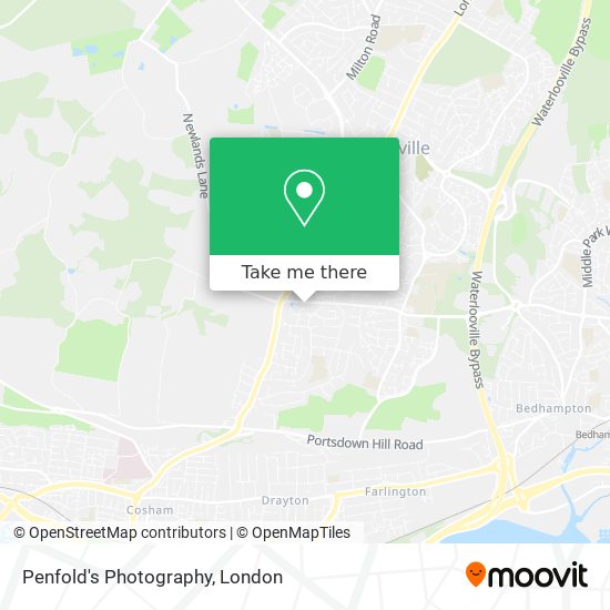 Penfold's Photography map