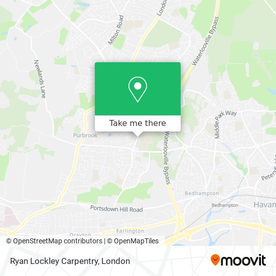 Ryan Lockley Carpentry map