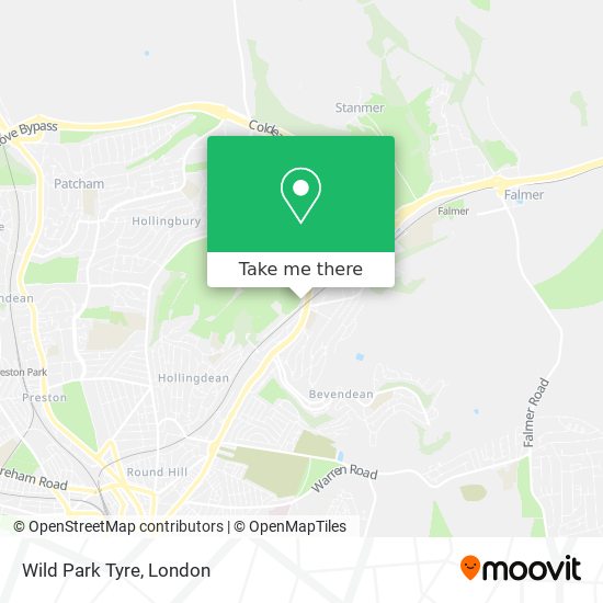 Wild Park Tyre map