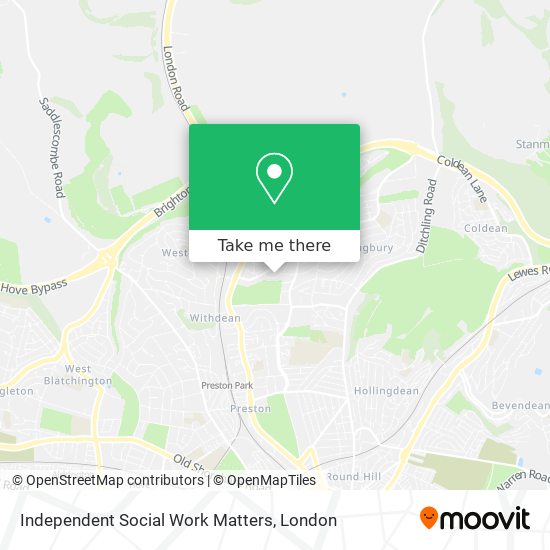 Independent Social Work Matters map