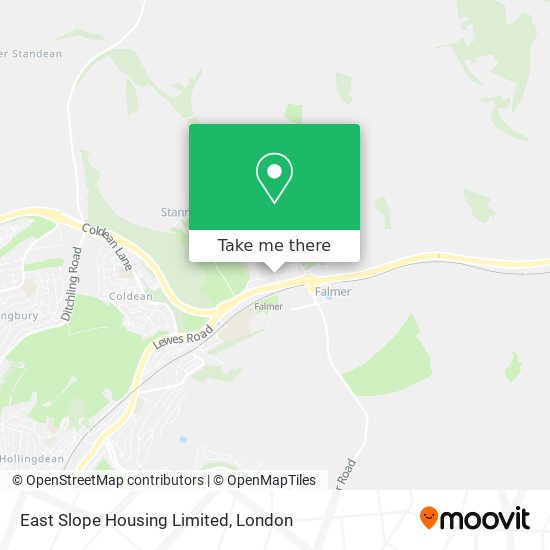 East Slope Housing Limited map