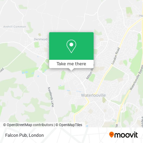 Falcon Pub map
