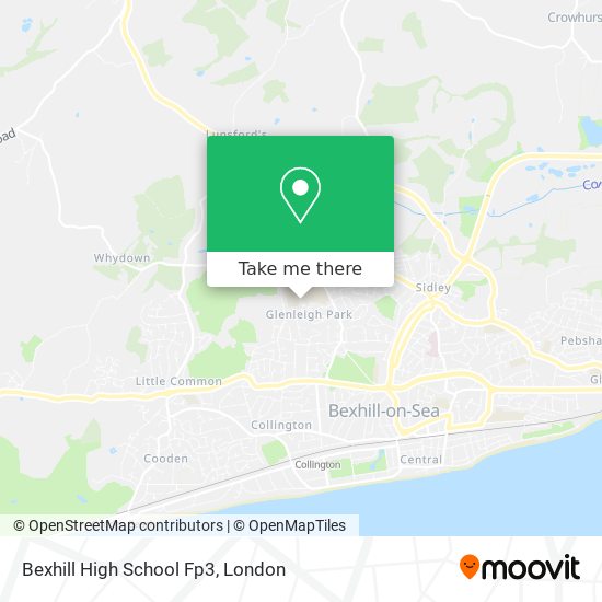 Bexhill High School Fp3 map