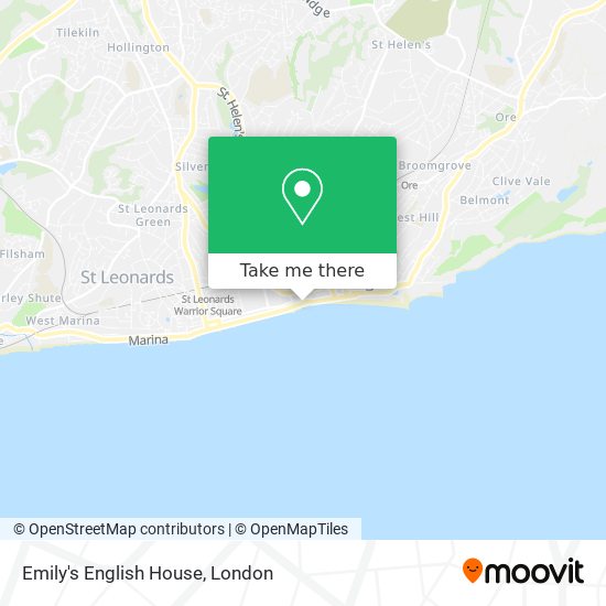 Emily's English House map