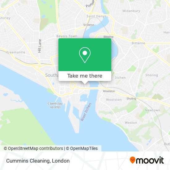 Cummins Cleaning map