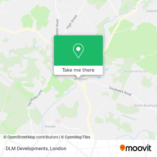 DLM Developments map