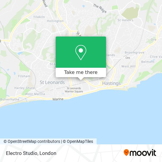 Electro Studio map