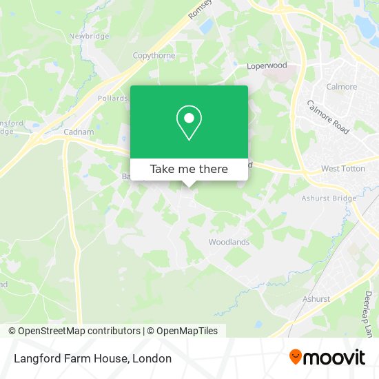 Langford Farm House map