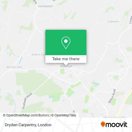 Dryden Carpentry map