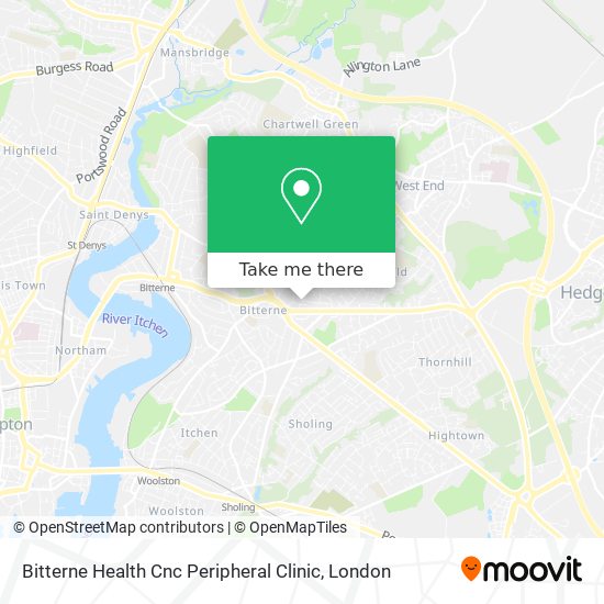 Bitterne Health Cnc Peripheral Clinic map