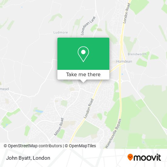 John Byatt map