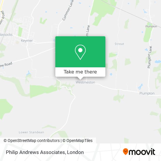 Philip Andrews Associates map