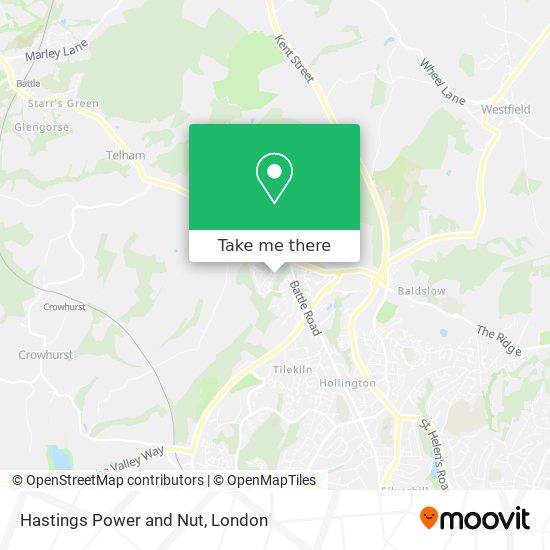 Hastings Power and Nut map