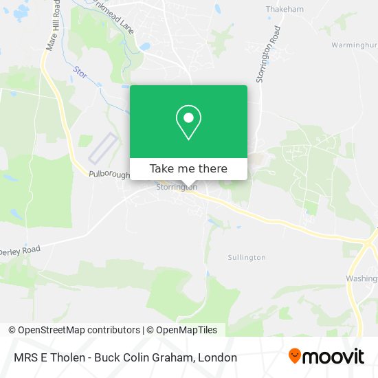 MRS E Tholen - Buck Colin Graham map