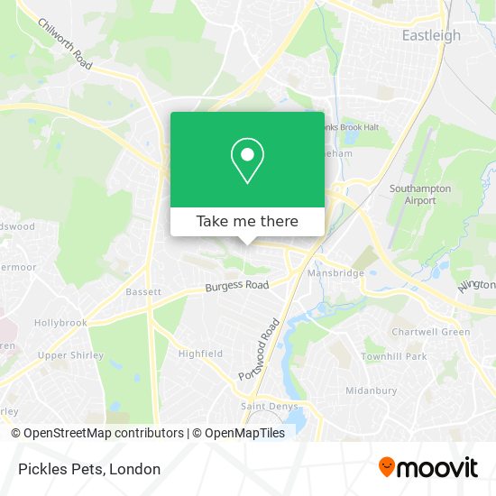 Pickles Pets map