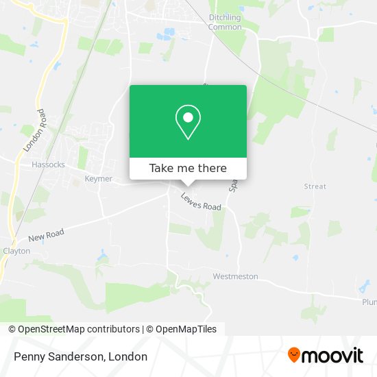 Penny Sanderson map