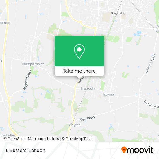 L Busters map