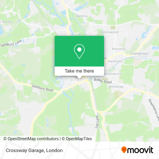 Crossway Garage map