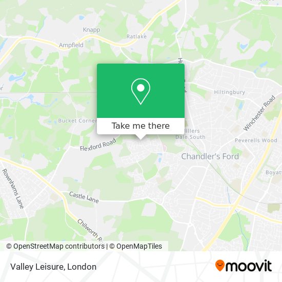 Valley Leisure map