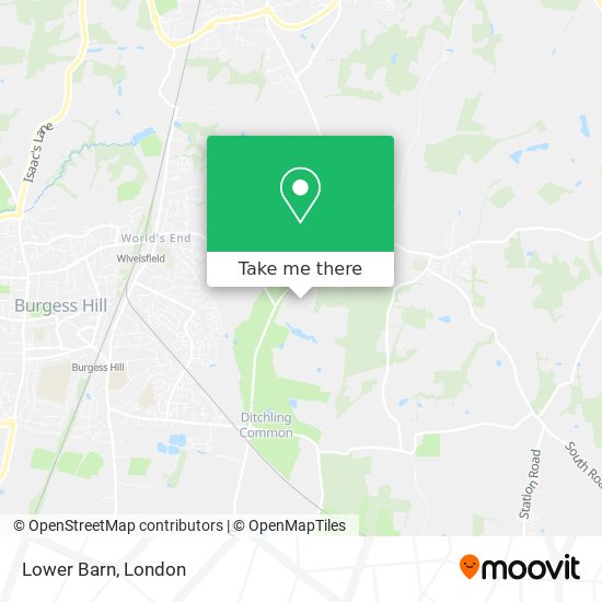Lower Barn map