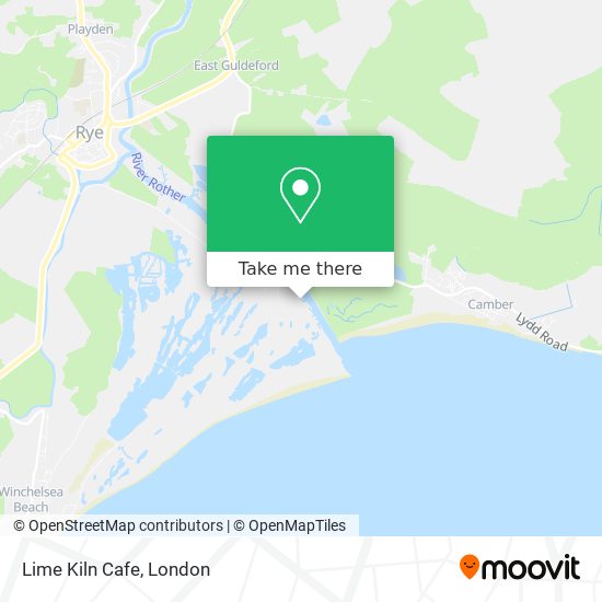 Lime Kiln Cafe map