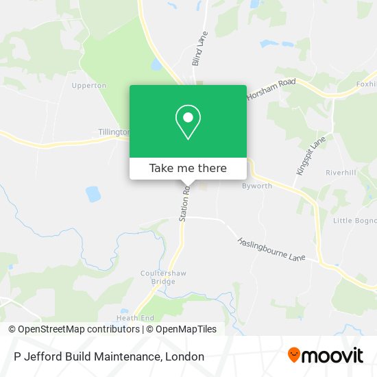 P Jefford Build Maintenance map