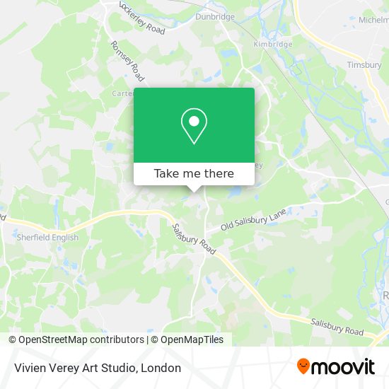 Vivien Verey Art Studio map