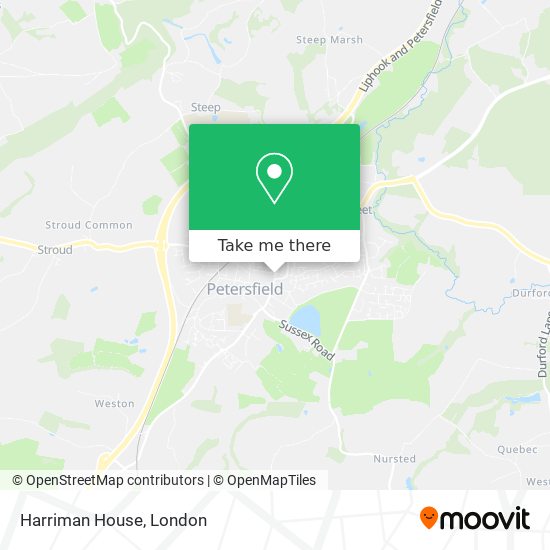 Harriman House map