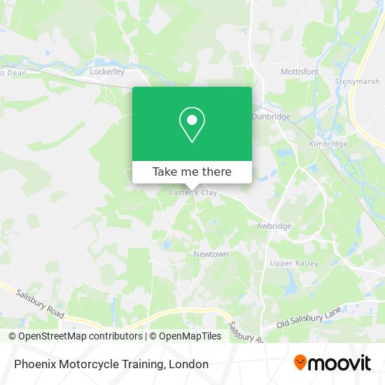 Phoenix Motorcycle Training map