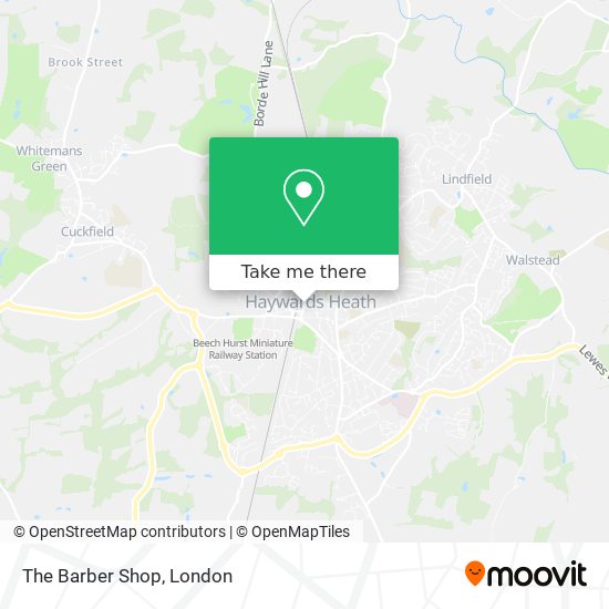 The Barber Shop map