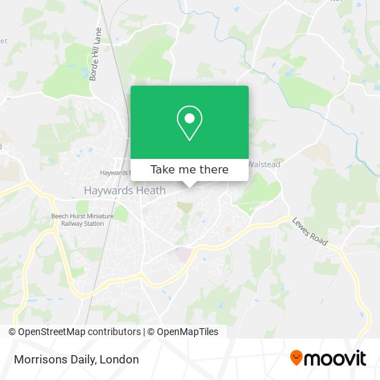Morrisons Daily map