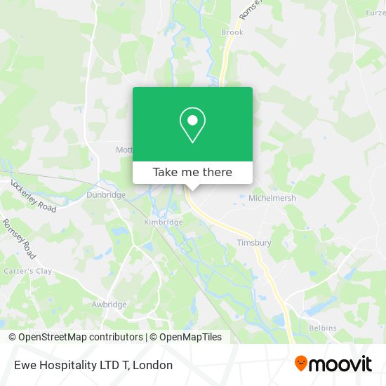 Ewe Hospitality LTD T map