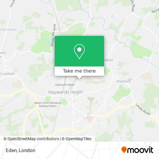 Eden map