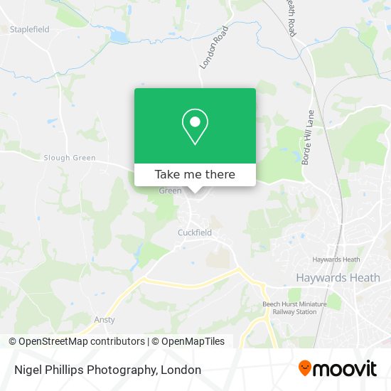 Nigel Phillips Photography map
