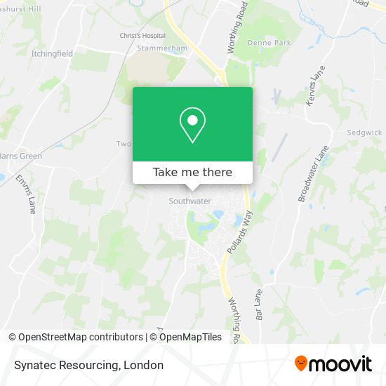 Synatec Resourcing map