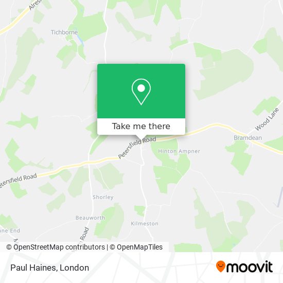 Paul Haines map