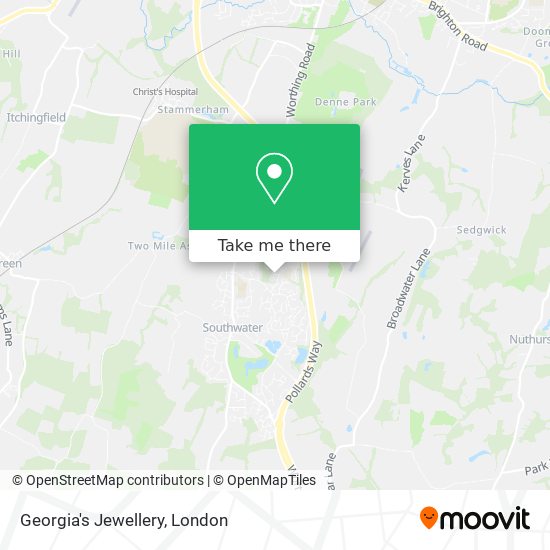 Georgia's Jewellery map