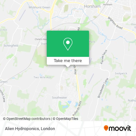 Alien Hydroponics map