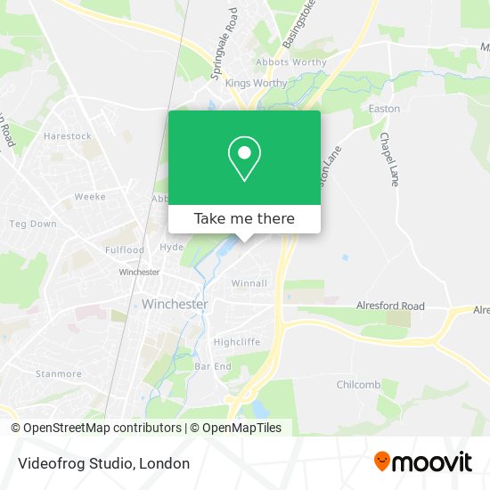 Videofrog Studio map